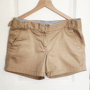 J.Crew Chino Shorts in Khaki